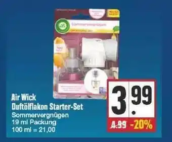 Edeka Air Wick Duftölflakon Starter-set Angebot