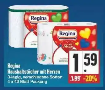 Edeka Regina Haushaltstücher Mit Herzen Angebot