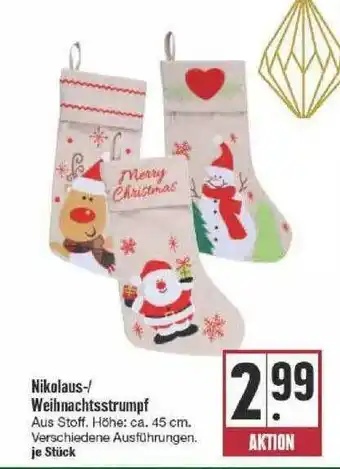 Edeka Nikolaus- Weihnachtsstrumpf Angebot