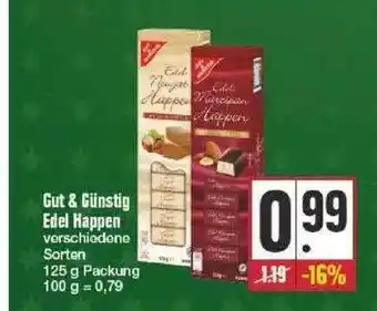 Edeka Gut & Günstig Edel Happen Angebot