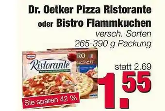 Edeka Scherer Dr. Oetker Pizza Ristorante Oder Bistro Flammkuchen Angebot