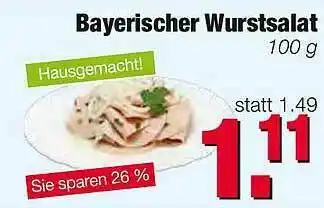 Edeka Scherer Bayerischer Wurstsalat Angebot