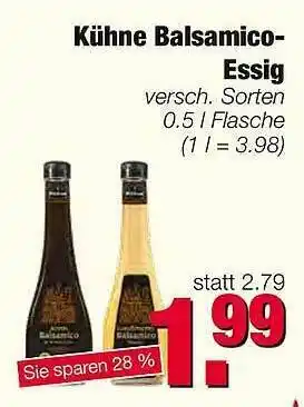 Edeka Scherer Kühne Balsamico- Essig Angebot