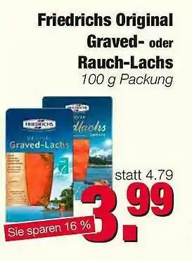 Edeka Scherer Friedrichs Original Graved- Oder Rauch-lauchs Angebot