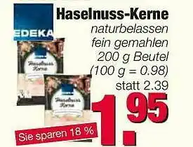 Edeka Scherer Haselnuss-kerne Angebot