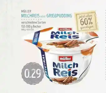 Edeka Struve Müller Milchreis Oder Grießpudding Verschiedene Sorten Angebot