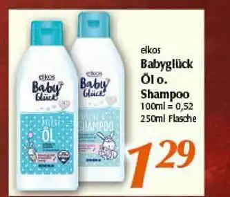 inkoop Elkos Babyglück öl O. Shampoo Angebot