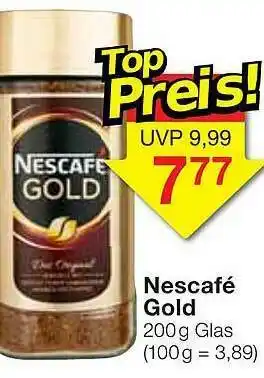 Jawoll Nescafé Gold Angebot