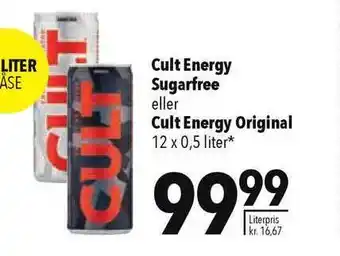 CITTI Markt Cult Energy Sugarfree Eller Cult Energy Original 12x0,5L Angebot