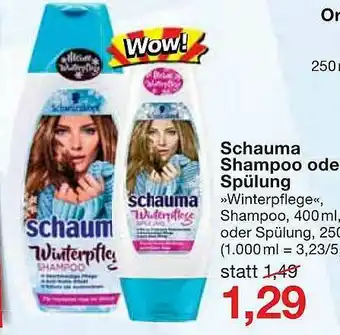 Jawoll Schauma Shampoo Oder Spulung Angebot