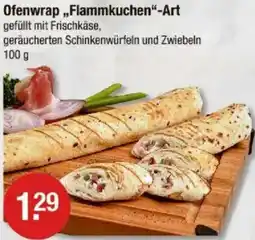 V Markt Ofenwrap ,,Flammkuchen" Art Angebot