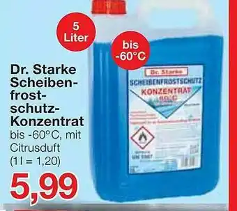 Jawoll Dr. Starke Scheiben-frost-schutz-konzentrat Angebot