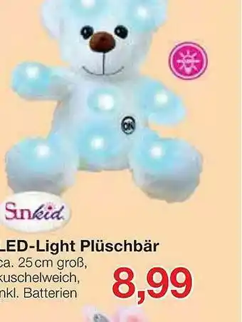 Jawoll Sunkid Led-light Plüschbär Angebot