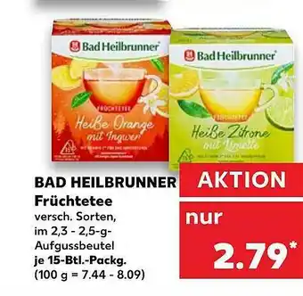 Kaufland Bad Heilbrunner Früchtetee Angebot