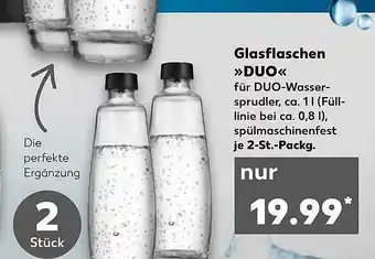 Kaufland Glasflaschen Duo Angebot