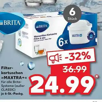 Kaufland Filterkartuschen „maxtra+“ Angebot