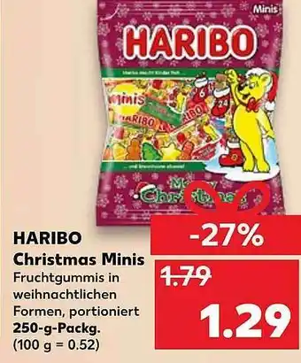 Kaufland Haribo Christmas Minis Angebot