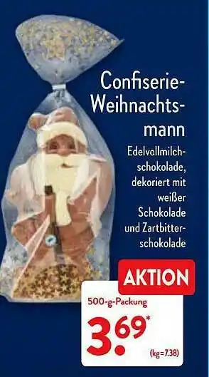 Aldi Nord Confiserie Weihnachtsmann Angebot