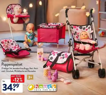 Hauck Puppenspielset Angebot bei Aldi Nord