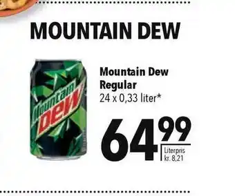 CITTI Markt Mountain Dew Regular 24x0,33L Angebot