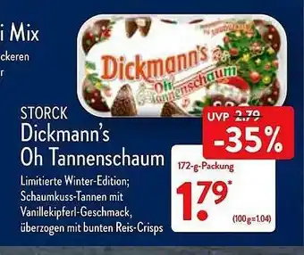 Aldi Nord Storck Dickmann's Oh Tannenschaum Angebot