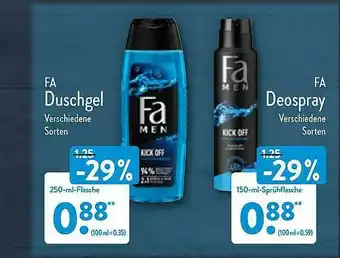 Aldi Nord Fa Duschgel Oder Deospray Angebot