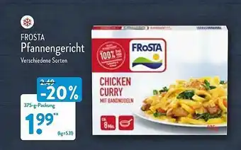 Aldi Nord Frosta Pfannengericht Angebot