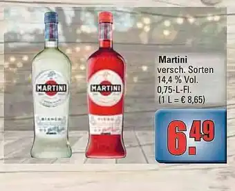 alldrink Martini Angebot