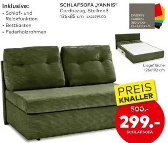 porta Schlafsofa „yannis" Angebot