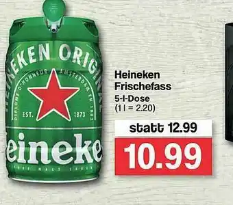 Famila Nord West Heineken Frischefass Angebot