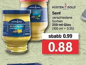 Famila Nord West Küsten Gold Senf Angebot