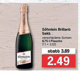 Famila Nord West Söhnlein Brillant Sekt Angebot