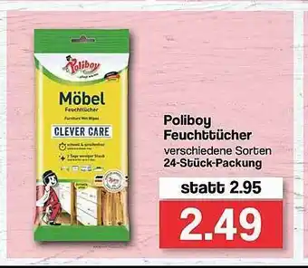 Famila Nord West Poliboy Feuchttücher Angebot