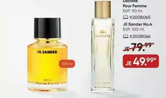 Galeria Lacoste Pour Femme Jil Sander No.4 Angebot