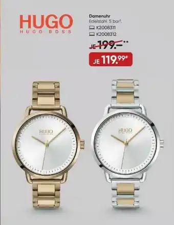 Galeria Hugo Hugo Boss Damenuhr Angebot