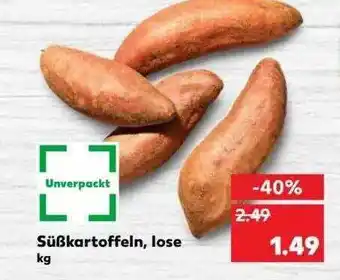 Kaufland Unverpackt Süßkartoffeln, Lose Angebot