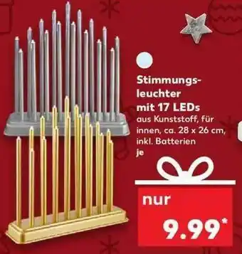 Kaufland Stimmungsleuchter Mit 17 Leds Angebot