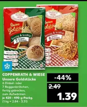 Kaufland Coppenrath & Wiese Unsere Goldstücke Angebot