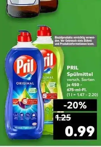 Kaufland Pril Spülmittel Angebot