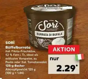 Kaufland Sori Büffelburrata Angebot