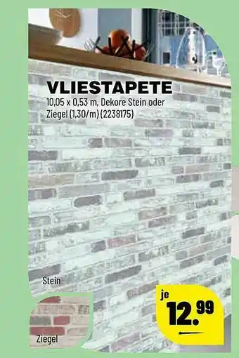 Leitermann Baumarkt Vliestapete Angebot