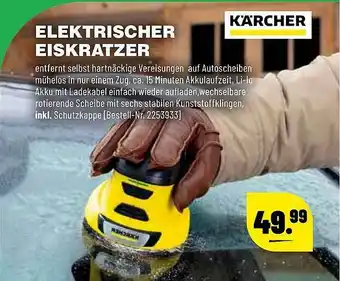 Leitermann Baumarkt Elektrischer Eiskratzer Kärcher Angebot