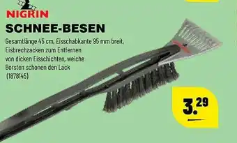 Leitermann Baumarkt Nigrin Schnee-besen Angebot