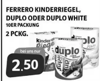 Markant Markt Ferrero Kinderriegel Duplo Oder Duplo White Angebot