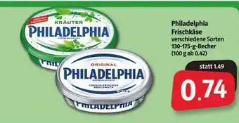 Markant Markt Philadelphia Frischkäse Verschiedene Sorten Angebot