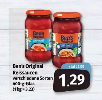 Markant Markt Ben's Original Reissaucen Verschiedene Sorten Angebot