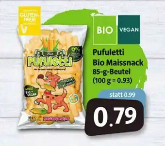 Markant Markt Pufuletti Bio Maissnack Angebot