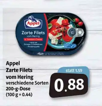 Markant Markt Appel Zarte Filets Vom Hering Verschiedene Sorten Angebot