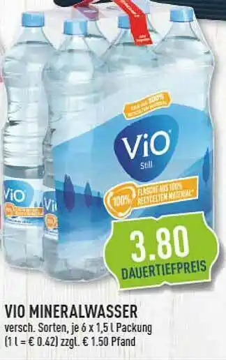 Marktkauf Vio Mineralwasser Angebot