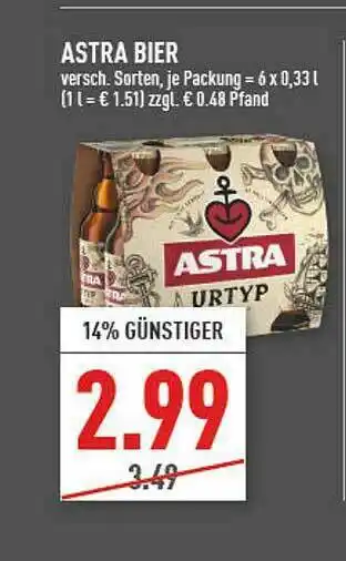 Marktkauf Astra Bier Angebot